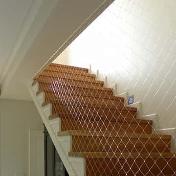 Rede de Proteção para Escadas Residenciais